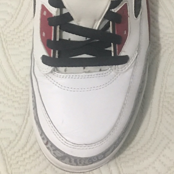 Jordan Spizike White Cement Grey *CUSTOM* Size 115 - Picture 7 of 16